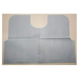 Tidi Products LLC Bib EveryDay Endo/Prophy 29 in x 21 in Blue Tissue / Poly 100/Case - 917483