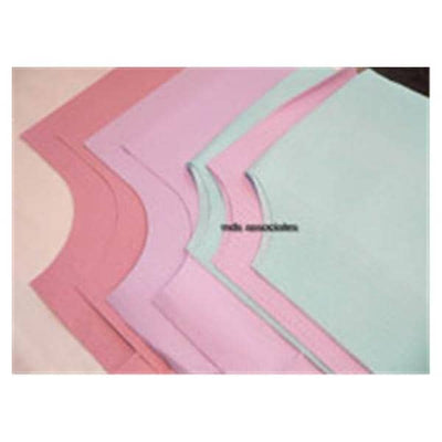 Tidi Products LLC Bib EveryDay Endo/Prophy 29 in x 21 in Mauve Tissue / Poly 100/Ca - 917486