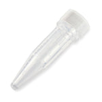 Globe Scientific Microtube, 0.5mL, Attached Screw Cap, with O-Ring, STERILE, PP, 500 of Bag, 2 Bags of Case