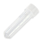 Globe Scientific Microtube, 0.5mL, Attached Screw Cap, with O-Ring, STERILE, PP, 500 of Bag, 2 Bags of Case