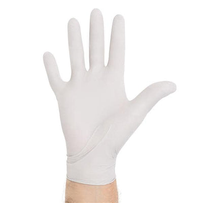 O & M Halyard Gloves Exam Sterling Powder-Free Nitrile Latex-Free 9.5 in Md Strl Gray 200Pr/Ca - 53131
