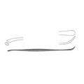 Miltex Dissector Wax Packer Penfield Meister-Hand 7-1/2" Style 3 Fll Crv 6mm Blnt SS Each - Integra Miltex - MH26-1452