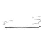 Miltex Dissector Wax Packer Penfield Meister-Hand 7-1/2" Style 3 Fll Crv 6mm Blnt SS Each - Integra Miltex - MH26-1452