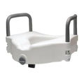 Graham Toilet Seat Elevating Lumex 300lb Capacity White 16.25x20.75x4.5" Lk Adds 4 2/Ca - Field/Everest &Jennings - 6487RA