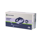 O & M Halyard Gloves Exam Lavender Nitrile PF Nitrile Latex-Free 9.5 in XL Lavender 230/Bx, 10 BX/CA - 52820