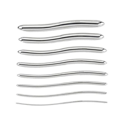 Medgyn Products Inc Dilator Uterine Hegar 7-1/2" 1-2mm Double Ended Reusable Stainless Steel Each - 30831