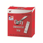 Diagnostic Test Group Clarity Total Cholesterol Test Strips CLIA Waived 25/Bx - DTG-CHSTRIPS