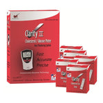 Diagnostic Test Group Clarity Cholesterol Meter System Promo Kit W/ 5VL of Tst Strip CLIA Waived 1/Kt - DTG-CHGLMETERPRO