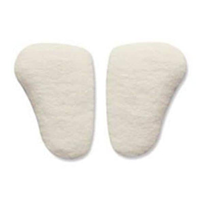 Hapad, Inc Pad Orthopedic Metatarsal/Arch Wool/Felt 9/16" Thick White Size X-Large 3Pr/Pk - 6409