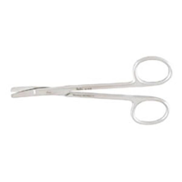 Miltex Scissors Surgical Cottle 6-1/2" Blunt/Blunt Bulldog Slight Curve SS Each - Integra Miltex - 21-612