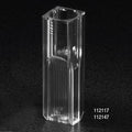 Globe Scientific Cuvette, Semi-Micro, 2.9mL, with 2 Clear Sides, PS, 100 of Tray, 10 Trays of Unit