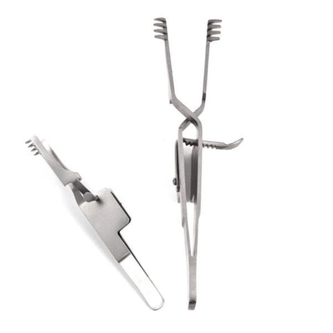 Sklar Instruments Retractor Holzheimer 4" Sharp 4x4 Teeth Stainless Steel Each - 22-8920