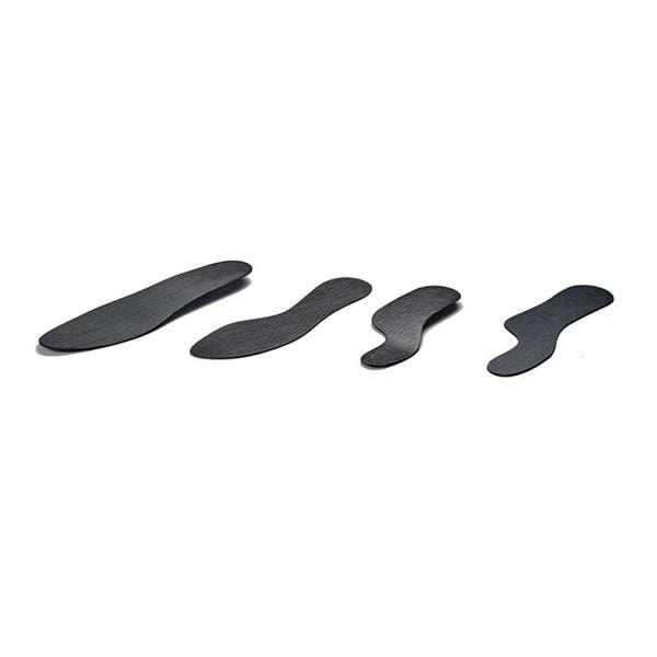 Aetrex Insole Plate Carboplast Full Length Men 6-8/Women 7-9 Foot Black Size Medium Each - 65175/RIGD/MD