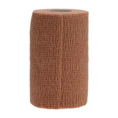 Medline Industries Inc Bandage CoFlex LF2 Compression Foam 4"x5yd LF Sterile Cohesive Tan 20/Ca - DYNJ089004