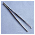 Medical Action Industries Forcep Tissue 5" Serrated Straight Stainless Steel Disposable 20/Bx - 56238