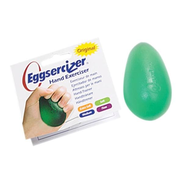Magister Corp Ball Exercise Eggcerciser Light Green Soft Gel Each - 10-1291