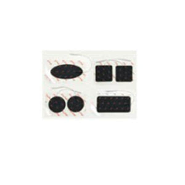 ProMed Specialties Electrode EMS/TENS Flex-Plus 2x2" Black 40/Pk - PROM-022