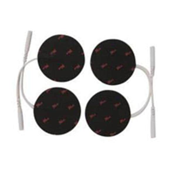 ProMed Specialties Electrode EMS/TENS Flex-Plus 2" Black 40/Pk - PROM-029