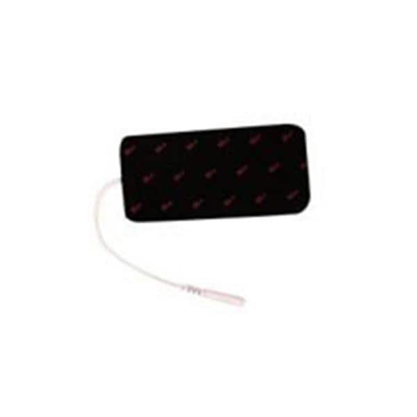 ProMed Specialties Electrode EMS/TENS Flex-Plus 2x4" Black 20/Pk - PROM-039
