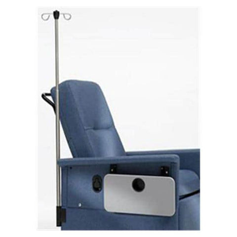 Champion Manufacturing Bracket IV Pole For Recliner Aluminum Each - IVBRK