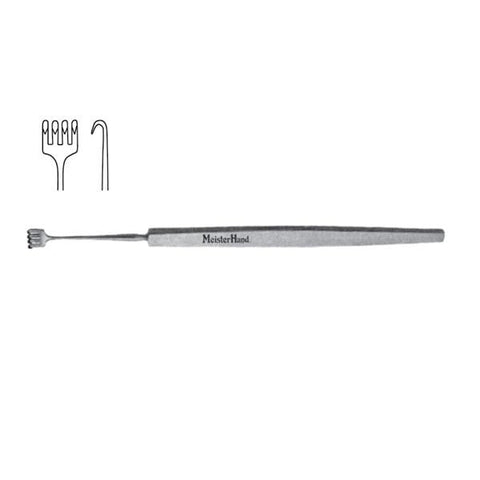 Miltex Retractor Knapp-Rollet Meister-Hand 5-1/4" 4 Sharp Prong Stainless Steel Each - Integra Miltex - MH18-100