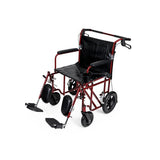 Medline Industries Inc Wheelchair Trnsprt Freedom Plus Lightweight 400lb Blk Elvt Lgrst Armrst Adlt Each - MDS808200BAR