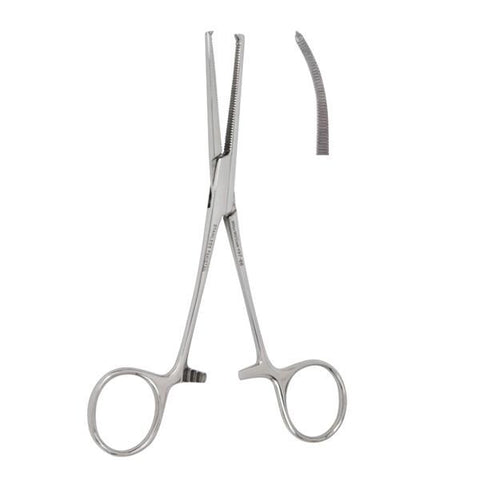 Miltex Forcep Kocher Vantage 5-1/2" Curved Stainless Steel Each - Integra Miltex - V97-68