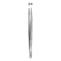 Miltex Forcep Tissue Meister-Hand 7" 2x3 Teeth Stainless Steel Each - Integra Miltex - MH6-150