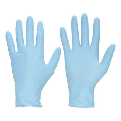 Grainger Gloves Exam Microflex Powder-Free Nitrile Latex-Free 12 in X-Large Blue 50/Bx - 3NFD3