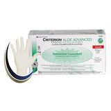 Henry Schein Inc. Gloves Exam Criterion Aloe Advanced Powder-Free Latex Small Natural White 100/Bx, 10 BX/CA - 1125841