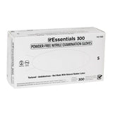 Essentials Healthcare Products Gloves Exam Essentials 300 Powder-Free Nitrile Latex-Free Small Indigo 300/Bx, 10 BX/CA - 1127322