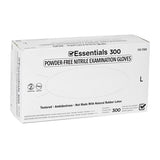 Essentials Healthcare Products Gloves Exam Essentials 300 Powder-Free Nitrile Latex-Free Large Indigo 300/Bx, 10 BX/CA - 1127324
