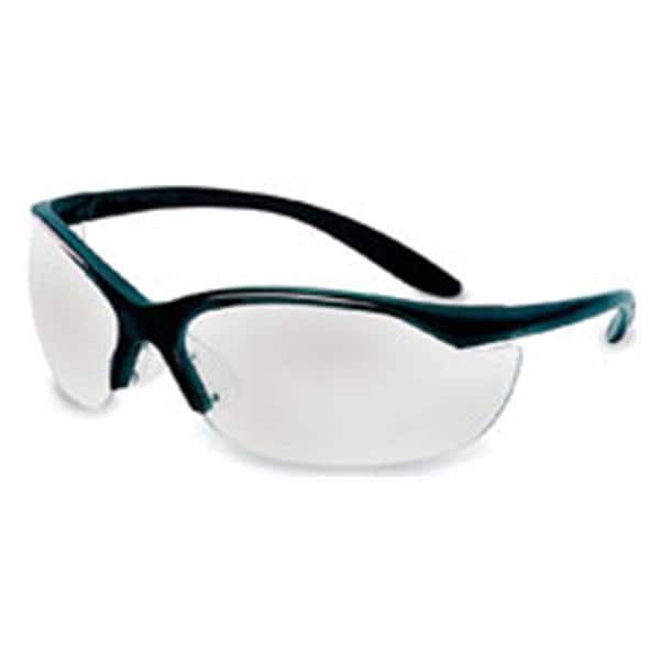Hager Worldwide Inc Eyewear Wrap Around Vapor II ULTRA Lite Clear Lens / Black Frame Each - 355505