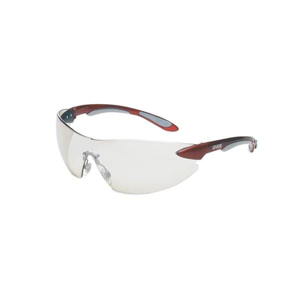 Hager Worldwide Inc Eyewear Uvex Ignite Universal Clear Lens / Red & Silver Frame Each - 355826