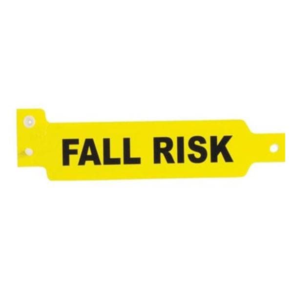 Marketlab Band Alert Non Stretch Polyester Yellow Fall Risk Alert 500/Pk - 7645-YL