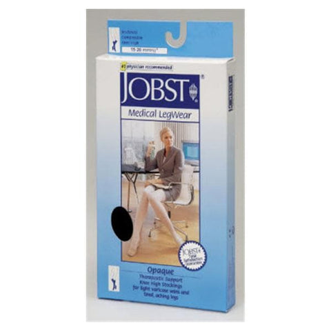 BSN Medical, Inc Stocking Compression Opaque Knee High Closed Toe XL Classic Black 1/Pr - 115203