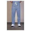 Fashion Seal Pant Scrub 55% Cotton / 45% Polyester Unisex Ceil Blue 5XL Reversible Pckt Each - 899-5XL