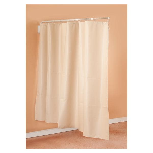 Winco Mfg, LLC Curtain Telescopic Steel 40x72" Fawn Each - 3409-91