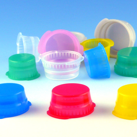 Globe Scientific Cap, Snap, 16mm, PE, for Vacuum and Test Tubes