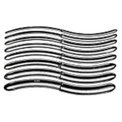 Miltex Dilator Uterine Hegar 12mm 12mm Each - Integra Miltex - 30-530-12