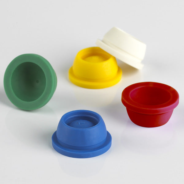 Globe Scientific Cap, Plug, 16mm, TPE, for Vacuum and Test Tubes
