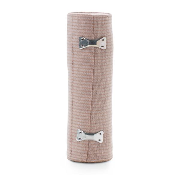 Medline Industries Inc Bandage Soft Wrap 6"x5yd Stretch Ctn/Poly/Elstc Clip Closure Beige LF NS 50/Ca - MDS046006