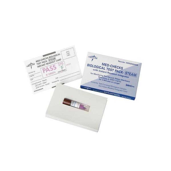 Medline Industries Inc Monitor Biological Steam Test Pack Instant No Md frm Ltx 30/Ca - MDS200500IR