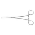 Miltex Forcep Hemostatic Rochester-Carmalt Meister-Hand 8" Serrated Curved SS Each - Integra Miltex - MH7-182