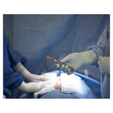 Sandel Medical Industries Scalpel #15 #3 Handle Plastic Safety Sterile Disposable 96/Ca - 2215-N