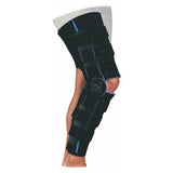 DJO, Inc Brace Competitor Adult Long Knee Black Size One Size Fits All Universal Each - 111000000000