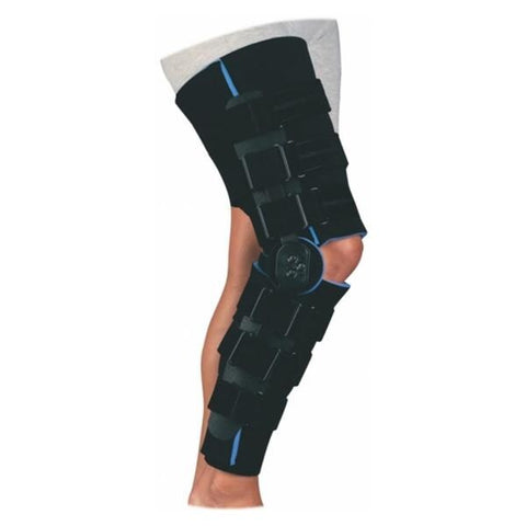 DJO, Inc Brace Competitor Adult Long Knee Black Size One Size Fits All Universal Each - 111000000000