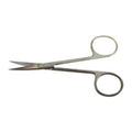 BR Surgical, LLC Scissors Iris 4-1/4" Sharp/Sharp Straight Stainless Steel Each - WG08-34011