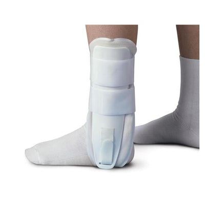 Medline Industries Inc Splint Stirrup Ank Memory Foam White Sz One Size Fits Most 10x4x2" Universal Each - ORT27100