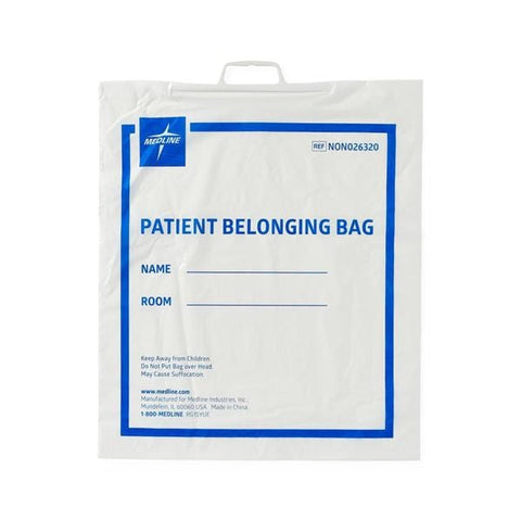 Medline Industries Inc Bag Patient White 18x20" Plastic 250/Ca - NON026320